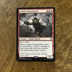 Goblin Chainwhirler - DOM - MTG - LP - Image 1