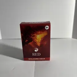 Wizards of the Coast Magic: The Gathering Welcome Deck RED Factory Sealed - Image 1