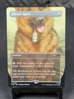 MTG - Secret Lair Fallout: Greet The Dog - Arcane Signet- #2464 - Image 1