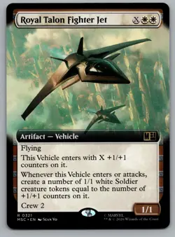 Royal Talon Fighter Jet (Extended Art) 321 Commander: Marvel Super Heroes Magic - Image 1