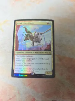 Akiri, Line-Slinger FOIL Commander 2016 MTG LP - Image 1