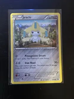 Pokemon TCG Jirachi XY195 Holo Black Star Promo Vintage Old Card! NM/M - Image 1