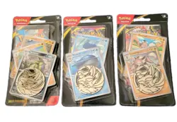 Pokemon TCG: Mega Evolution 3 Checklane Blisters Lycanroc + Wailord + Tyranitar - Image 1