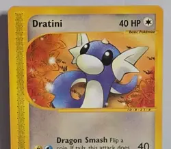 Dratini 107/165 Expedition Base Set Vintage E-Reader Pokemon TCG Card LP - Image 2