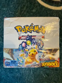Pokemon TCG Scarlet & Violet Surging Sparks Booster Box 36 Packs, factory sealed - Image 1