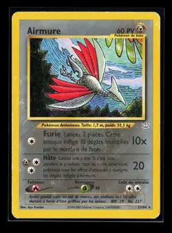 Carte Pokemon Airmure 23/64 RARE Edition 2 Ed 2 Neo Revelation Wizards FR 6 - Image 1