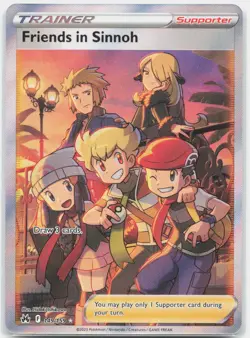 Friends in Sinnoh 149/159 Ultra Rare Crown Zenith Pokemon Holo NM/M - Image 1