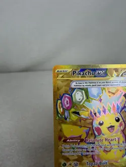 Pokemon TCG Pikachu ex 247/191 Sv08 Surging Sparks Hyper Rare Full Art Holo NM - Image 4