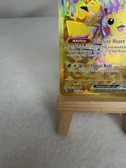 Pokemon TCG Pikachu ex 247/191 Sv08 Surging Sparks Hyper Rare Full Art Holo NM - Image 5