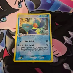 Pokemon TCG Marshtomp 24/100 Crystal Guardians 2006 Reverse Holo Rare - VLP - Image 1