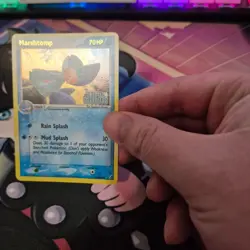 Pokemon TCG Marshtomp 24/100 Crystal Guardians 2006 Reverse Holo Rare - VLP - Image 3