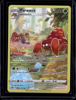 Parasect TG01/TG30 Holo Lost Origin Trainer Gallery Pokemon NM - Image 1