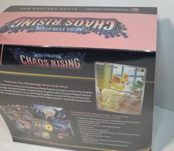 Pokemon Center Mega Evolution Chaos Rising Elite Trainer Box ETB Factory Sealed - Image 5