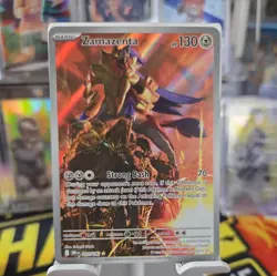 Zamazenta DRI 201/182 Destined Rivals Illustration Holo English Pokemon TCG - Image 1