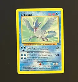 1999 WOTC Pokemon TCG Fossil Articuno 17/62 Rare NM - Image 1