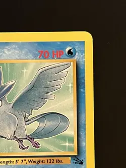 1999 WOTC Pokemon TCG Fossil Articuno 17/62 Rare NM - Image 3