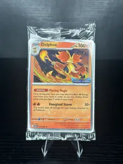 Pokemon Delphox 013/086 Chaos Rising Best Buy Stamped Factory Sealed Cosmos Holo - Image 1
