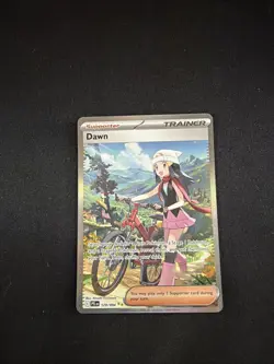 Dawn #129/094 Full Art Pokemon TCG Holo Ultra Rare Trainer Supporter - Image 1