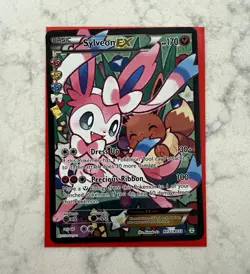 The Pokemon Company Sylveon EX RC32/RC32 Ultra Rare Holo Full Art Generations NM - Image 1