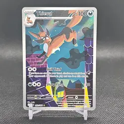 Pokemon Thievul 092/084 Pitch Black Illustration Rare NM - Image 1