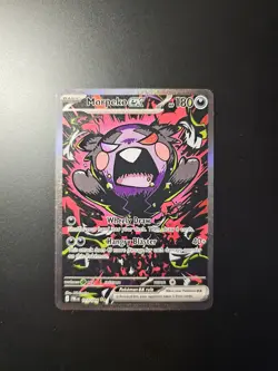 Pokemon Morpeko ex 117/084 SIR Pitch Black Special Illustration Rare Pack Fresh - Image 1