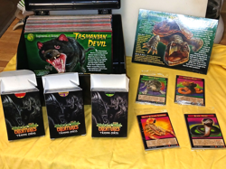 Weird N' Wild Creatures Knowledge & Trading Cards with Case & 5 Unopened Packs - Image 1