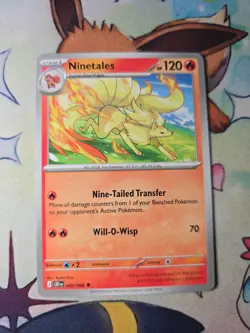 Pokemon TCG - ME04: Chaos Rising (CRI) Ninetails - 009/086 - Image 1