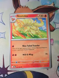 Pokemon TCG - ME04: Chaos Rising (CRI) Ninetails - 009/086 - Image 2