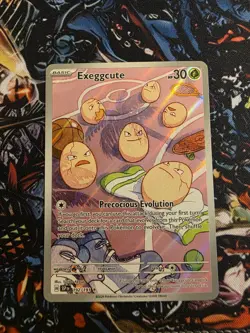 Pokemon TCG Exeggcute 192/191 Illustration Rare Surging Sparks - Image 1