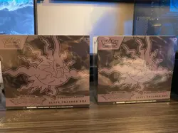 Pitch Black POKEMON CENTER PKC ETB Elite Trainer Box x2 SEALED - Image 1