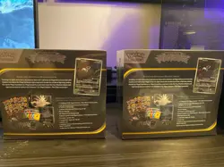 Pitch Black POKEMON CENTER PKC ETB Elite Trainer Box x2 SEALED - Image 3
