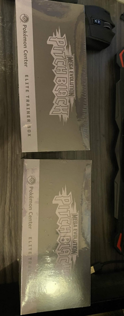 Pitch Black POKEMON CENTER PKC ETB Elite Trainer Box x2 SEALED - Image 5