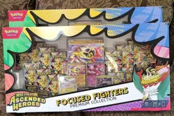 POKEMON TCG Ascended Heroes Focused Fighters Premium Collection - NEW IN HAND - Image 1