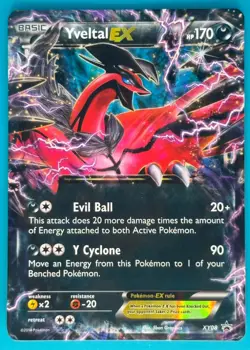 Pokemon - Yveltal EX [Promo] (XY08) *Moderately Played - MP* - Image 1