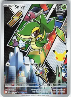 Snivy 049 Promo ME: Mega Evolution Promo Pokemon Holo - Image 1