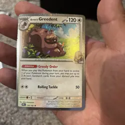 Arven's Greedent 159/182 Destined Rivals Cosmos Holo Blister Exclusive Pokemon - Image 1