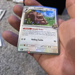 Arven's Greedent 159/182 Destined Rivals Cosmos Holo Blister Exclusive Pokemon - Image 2