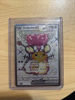 Pokemon TCG Dedenne EX 239/193 Paldea Evolved Full Art Ultra Rare, NM Condition. - Image 1