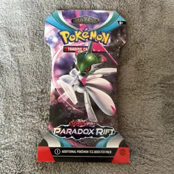 Pokemon - 1 Scarlet & Violet Paradox Rift Booster Pack, New & Sealed - Image 1