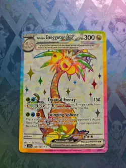 Alolan Exeggutor ex 225/191 Ultra Rare Surging Sparks Pokemon Holo Near Mint - Image 1