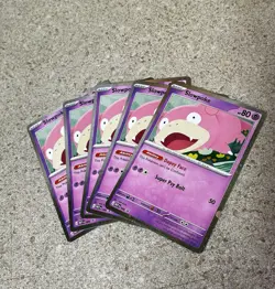 5x Slowpoke Promo MEP 086 Pitch Black Cosmos Holo Pokemon TCG Near Mint - Image 4