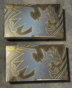 Pokemon Mega Charizard X ex Ultra Premium Collection Box Sealed UPC 2 Boxes - Image 1