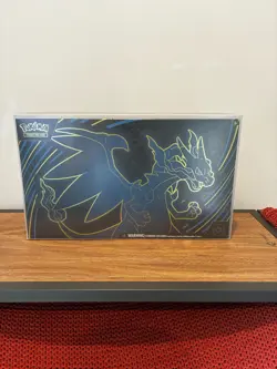 Pokemon Mega Charizard X EX Ultra Premium Collection Box SEALED + UV Protector - Image 1