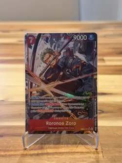 One Piece TCG Roronoa Zoro EB04-007 Alternate Art English NM - Image 1