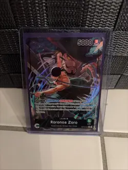 Roronoa Zoro OP12 020 Alt Art Leader One Piece TCG Englisch - Image 1