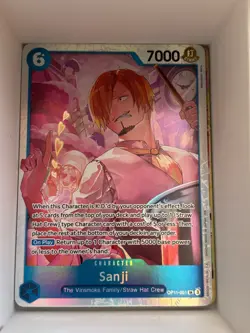 OP11-051 Sanji English SR One Piece TCG Card Game - Image 1