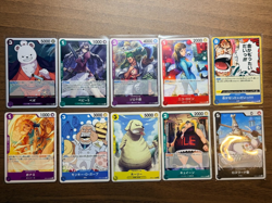ONE PIECE Card Game Japanese 10 Card Lot Awakening of the New Era Robin Garp - Image 1
