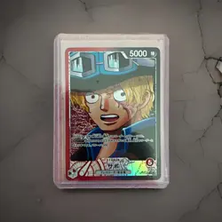 Bandai One Piece Card Game Sabo OP13-008 Charakter Foil JP 5000 - Image 1