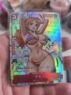 One Piece CCG, Nami Waifu Manga Karte In Top Zustand One Piece Waifu CCG Card - Image 1
