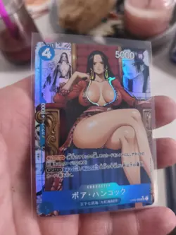 One Piece CCG Boa Hancock Waifu Manga Karte In Top Zustand One Piece Waifu Card - Image 1